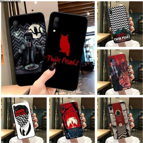 PENGHUWAN Twin Peaks Black TPU Soft Phone Case For Vivo Y91c Y17 Y51 Y67 Y55 Y7s Y81S Y19 V17 vivos5