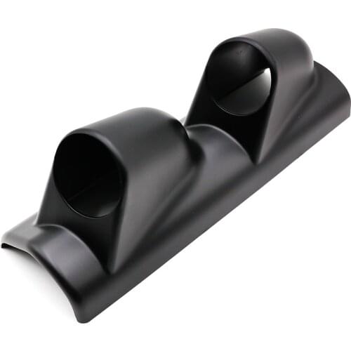 Gauge pod 2"(52mm) black A Pillar Pod 2 Hole car Gauge Holder Pod For Left Drivers Side/ gauge pilliar