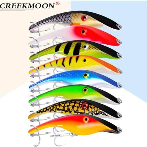 Fishing Bait 44g/14.5cm Lifelike Artificial Crankbait Multi Jointed Fishing Lure With 2/0# Hook 8 Color Big Baits Fishing Tackle