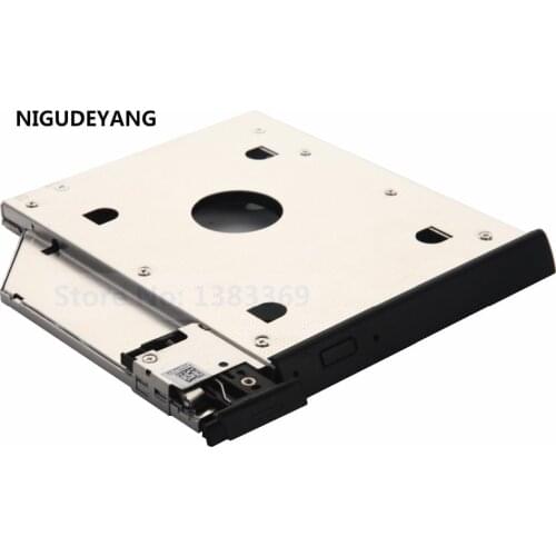 With ejector latch + matched faceplate / Bezel 2nd Hard Drive HDD SSD Caddy for Dell Latitude E6540 E6440 Precision M2800