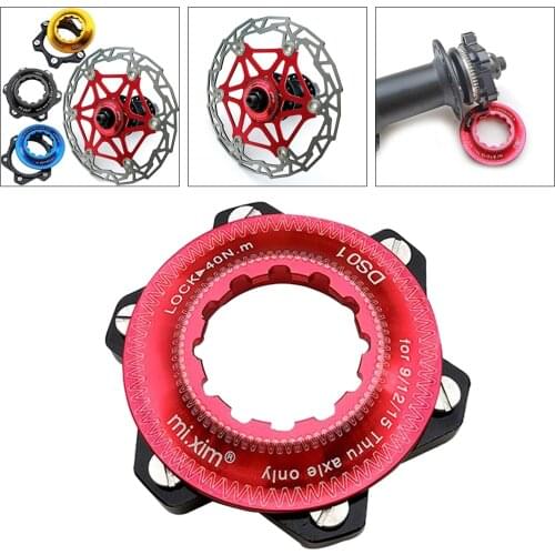 Ultralight Centre Lock Hub Adaptor, Aluminium Alloy Bike Brake Disc to 6 Bolt Mounting Adapter Conversion Gasket