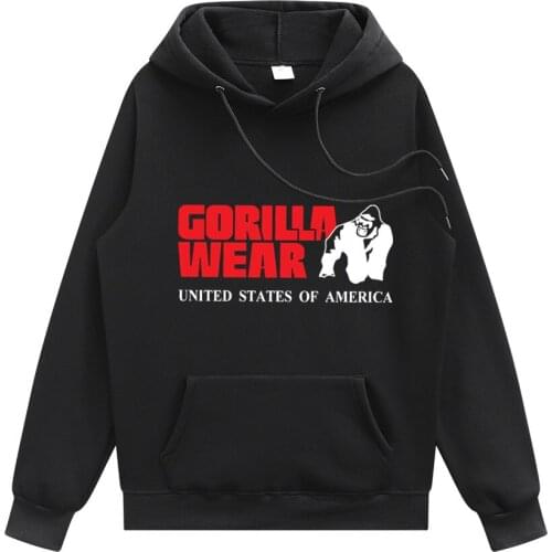 Gorilla wear Hoodies Men Women Sweatshirts Autumn Hooded Harajuku Hip Hop Casual Hoodie High quality fleece pullovers Hoody