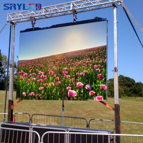 Outdoor P4.81 Rental 500x500mm Die-Casting Aluminum SMD RGB LED Video Display Cabinet (P3.91/P5.95/P6.25 available)