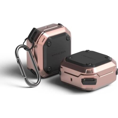 All-Around Coverage VRS Case Active for Samsung Galaxy Buds Pro / Live Earphones Earbuds Soft Cover Black Silicone Protector