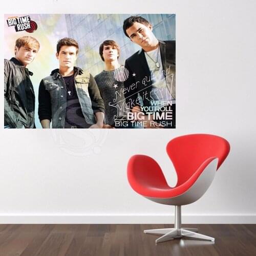 Y627#10 Custom Big Time Rush in Cologne Canvas Painting Wall Silk Poster cloth print DIY Fabric Poster Drop Shipping L#10
