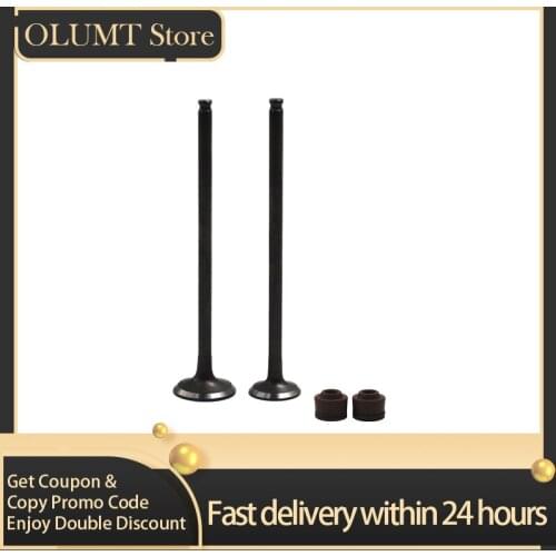1/4/8 Pairs Motorcycle Engine Parts Intake Exhaust Valve Stem Kit For KAWASAKI ZX400 ZZR400 1989 - 1994 ZX500 ZZ-R500 1990