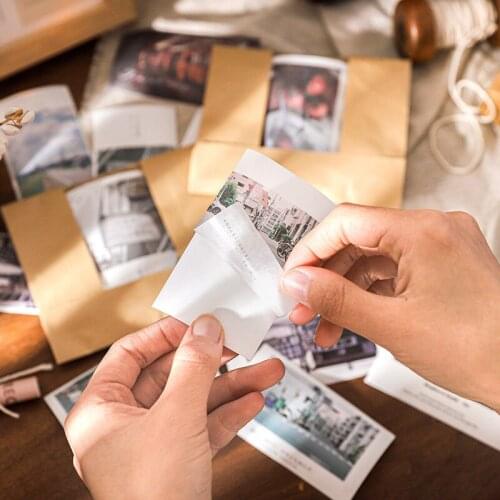 50pcs Aesthete Sticker Gentle And Beautiful Little Things In Life Series Stickers Scrapbooking Material Stationery 50mmX84mm