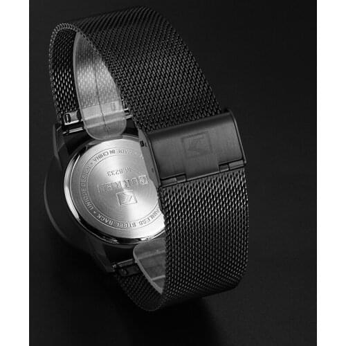 CURREN Top luxury brand watches for men stainless steel mesh bracelet Quartz-watch dial Ultra thin clock man relogio masculino