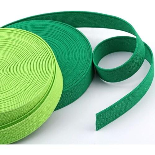 2CM Width 5 Yard/lot Colorful Elastic Band Nylon Multirole Spandex Ribbon Sewing Lace Trim Waist Band Garment Accessories