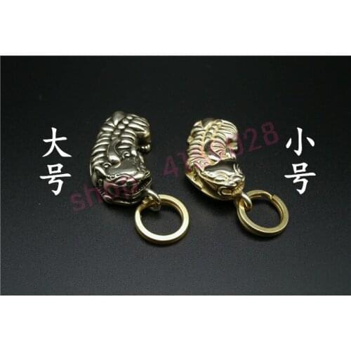 Brass, brave troops key chain pendant, exquisite crafts, gifts, trinkets