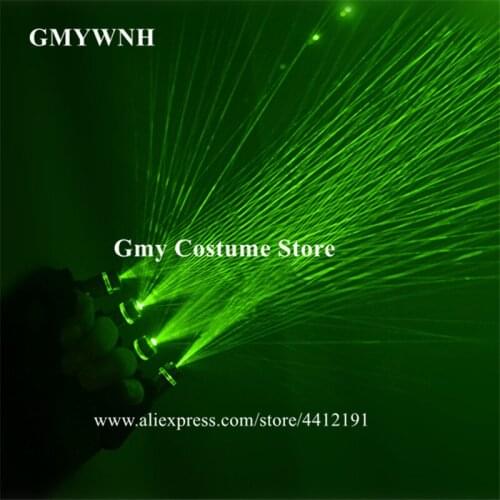 M53 Bar laser gloves green beams laser gloves laser man robot projector dj red stage costumes model show props led costume party