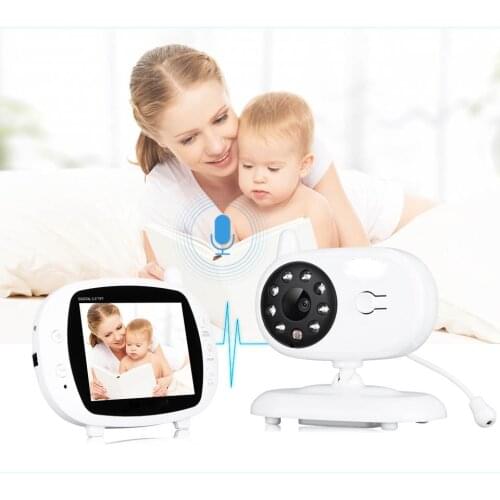 3.5 Inch Baby Camera Monitors Wireless Babyphone Baby Sleep Monitor Alarm Breathe Audio Motion Night Vision Babyfoon Babysitter