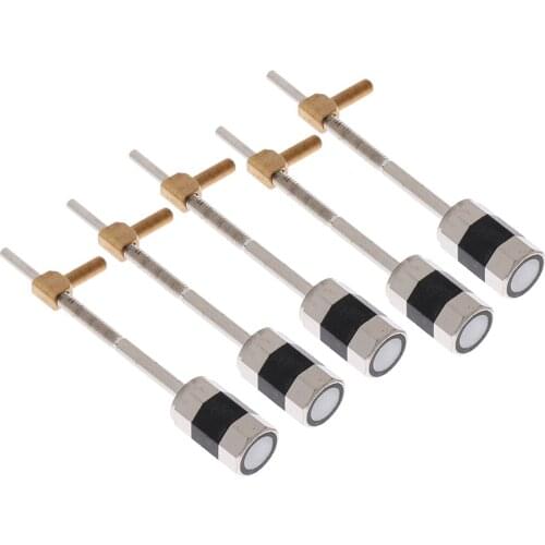 Pack of 5 Metal Cello Bow Frog Mount Screws Luthier Tools 65mm/2.55inch