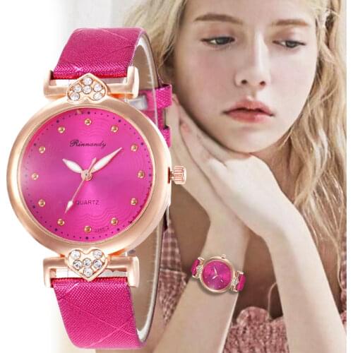 NUODONG Women's Watches With Rhinestones