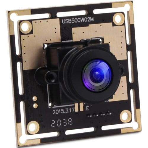 170 degree fisheye lens 5MP 2592x1944 MJPEG YUY2 ov5640 HD USB cmos wide angle camera module with UVC,Auto white blance AEB