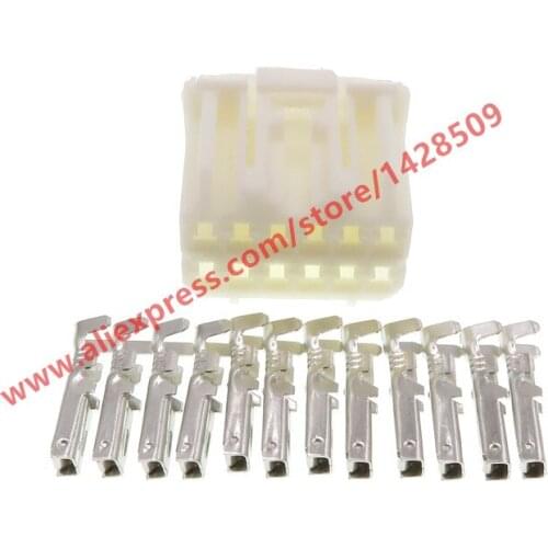 5 Sets 12 Pin Automotive Amplifier Audio Plug Female Electrical Wire Socket For Auto Car