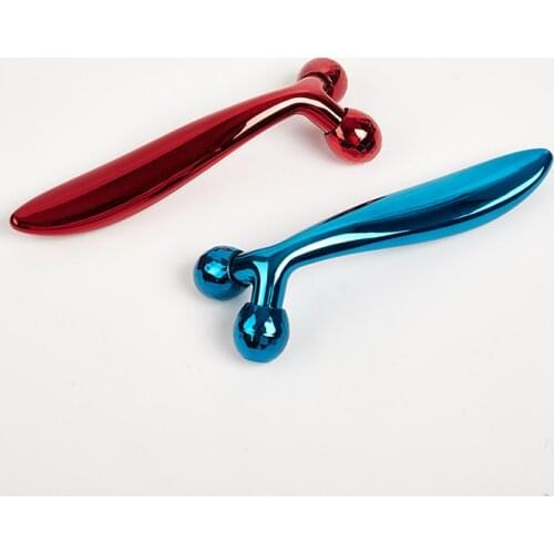 3D Roller Massager Lift Skin Tightening Wrinkle Bar 360 Rotate Thin Face Facial Y Shape Massager Wrinkle Remover Beauty Tool