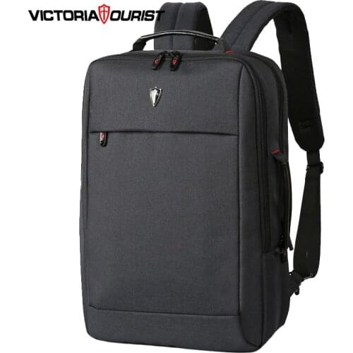 Victoriatourist Backpack men women stylish backpack multi-space versatile for travel leisure work school 15.6” laptop suitable