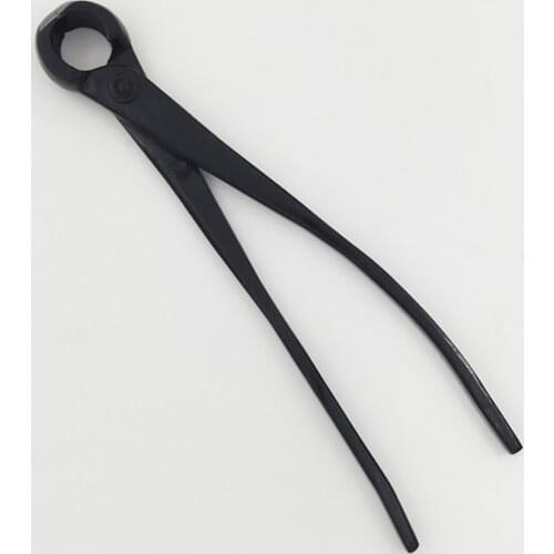 Round Nose Garden Scissors Gardening Styling Maintenance Tools Bonsai Knob Scissors Concave Edge Scissors Garden Bonsai Tool