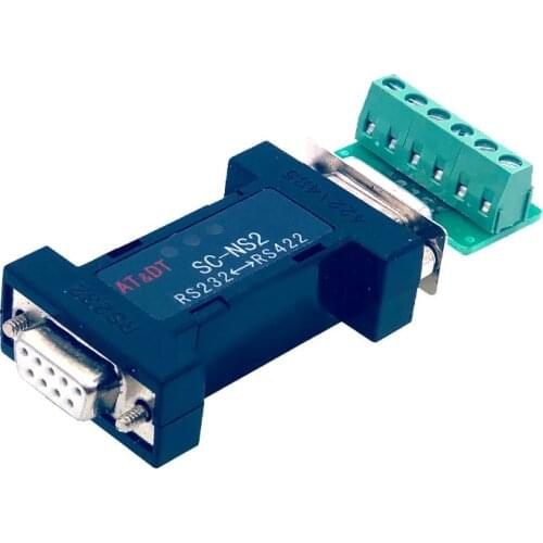 Sc-ns2 industrial grade RS232 to RS422 bidirectional non isolated adapter adapter