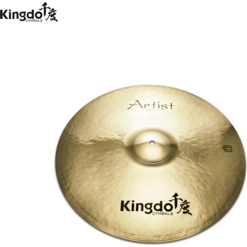 Kingdo B20 handmade Artist Bright series 18"crash cymbal for drums