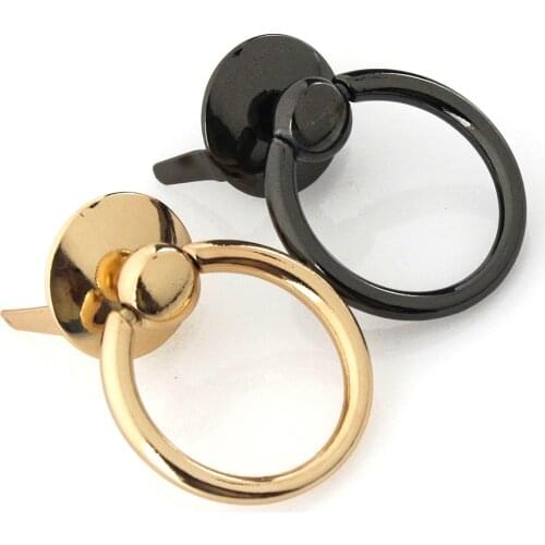 1pcs Zinc Alloy Hang Buckle Fashion Bag Side Ring Clasp for DIY Handbag Bag Purse Hardware Closure Bag Parts Accessories