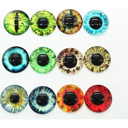 8MM10MM12MM14MM16MM18MM20MM Round Dragon Cat Eyes Cabochon for make bracelet necklace for women earring pins brooch craft supply