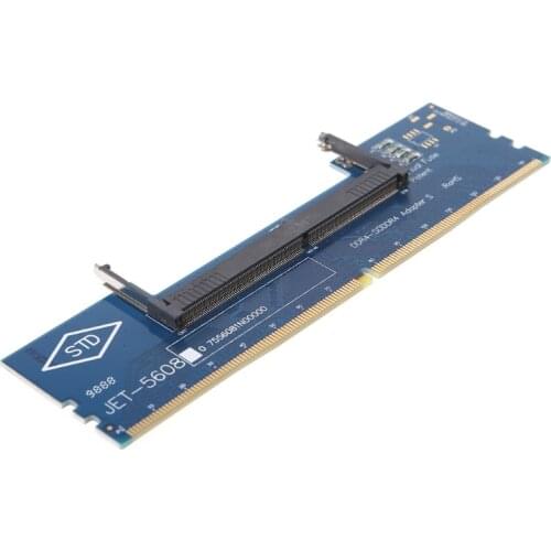 Laptop DDR4 RAM to Desktop Adapter Card Memory Tester SO DIMM to DDR4 Converter
