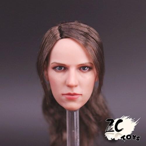 Custom 1/6 Scale Accessoires ZCtoys Head Sculpt Metal Gear Solid Sniper Quiet JINGJING Hair Beauty Carving for 12" PH Figure HT