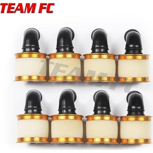 Aluminum Open Air Filter Sponge for 1/10 RC Nitro Car buggy truck upgraded hop-up Parts HSP HPI Himoto Redcat S113