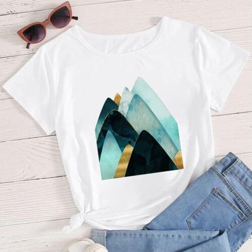 Green Mountain Printing Women T Shirt Hipster Vogue Popular 90s Clothing Trendy Gorgeous Kawaii Unisex Clothes Tshirt Feminin