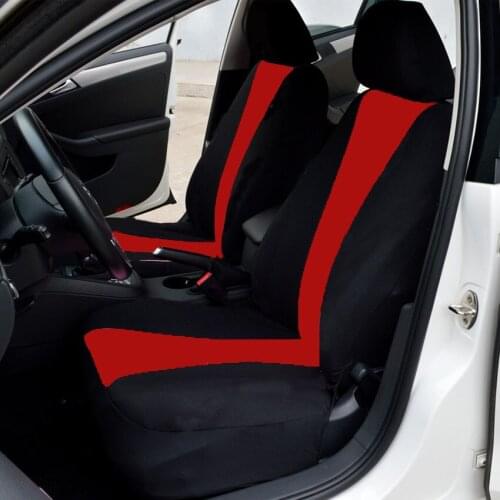 Hot sale Universal Car Seat Cover Polyester Fit Most Car Cases Car Seat Protector Seat Covers 6 Colours Ventilation and dust