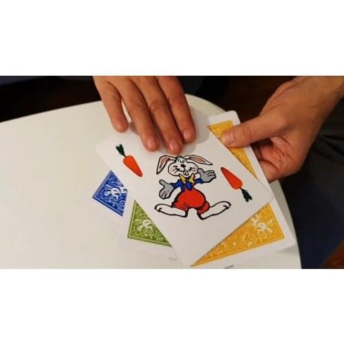 Rabbit on The Rainbow Trick By Juan Pablo Ibanez Gimmicks Close Up Magic Props Magnetic Mentalism Magic Tricks Illusions Funny