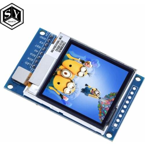 1.6 Inch OLED 1.6" TFT IPS OLED Transflective Display Module LCD Display DIY SPI Serial Port 130*130 Communicate for Arduino