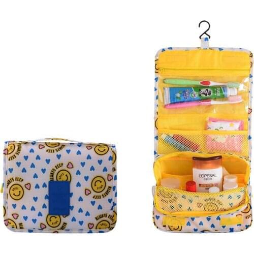 1 pc Solid Cosmetic Bag Korean Style Women Makeup Bag Pouch Toiletry Bag Makeup