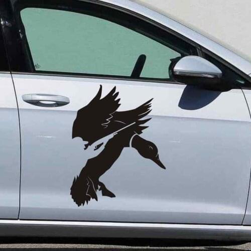 Hunt Duck Decal Hunting Dog Shotgun Sticker Hollow Sticker Hunter Car Window Vinyl Decal Funny Poster Motorcycle