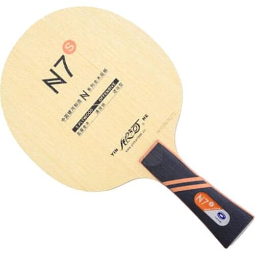 Original Yinhe N-7S N7 S pure wood N-7S professional table tennis blade for beginner table tennis rackets racquet sports indoor