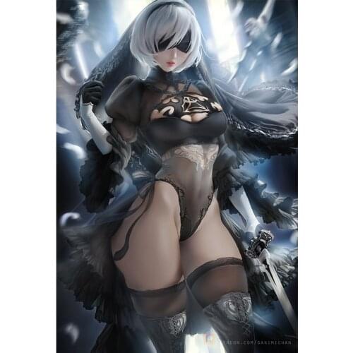 Print Neil One Piece Nami Sexy Girl Art Canvas Poster Customized 16x24 24x36 Inch Living Room Bedroom Home Decorative Painting