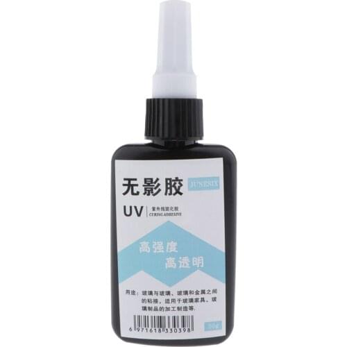 50g Clear UV Resin, Glue for Repairing Crystal, Glass, Metal, Diy Jewelry Making