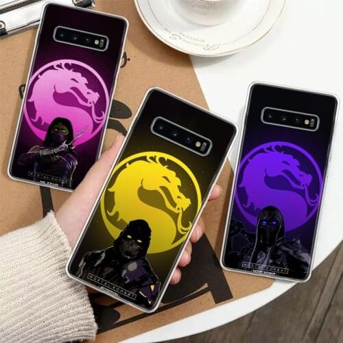 Scorpion Zero Sub Mortal Kombat Silicon Phone Case For Samsung Galaxy A51 A71 A70 A50 A40 A30 A20E A10S A01 A21 A6 A7 A8 A9 Plus