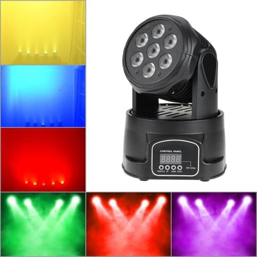 Dmx-512 100W 4 In 1 Rgbw Moving Head Stage Light Sound Active Led Stage Lighting Effect Par Strobe Party Disco Show Light Stage