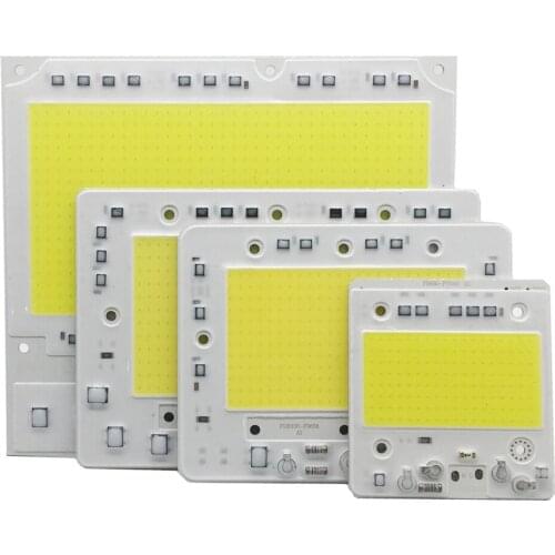 30w/50w/100w /150w/200w LED COB lighting AC220V LED Floodlight Lamp SMART IC city power White/warm white