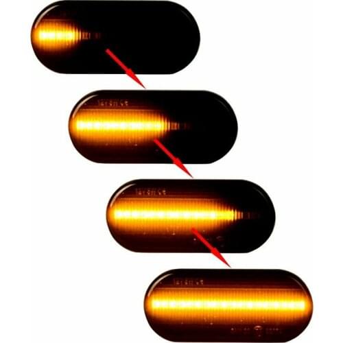 Parts Side Fender Marker LED Turn Signal Light 12-30V 2pcs Accessories For Bora Golf 3 4 Passat 3BG Replacement