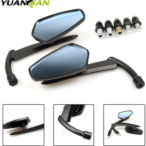 For Yamaha R3 R25 YZF R1 YZF R6 T-MAX500 530 mt09 XSR900 Motorcycle Rear View Mirrors Universal Handlebar Side Rearview Mirror