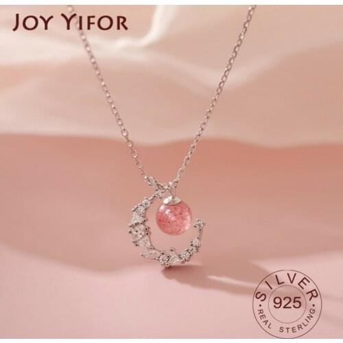 925 sterling silver Geometric Choker Pendant Necklace For Women Engagement Rose Gold Color 925 Sterling Silver Jewelry Gift