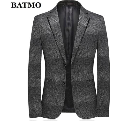 BATMO 2020 new arrival autumn casual blazer men,mens casual jackets,plus-size M-4XL A557
