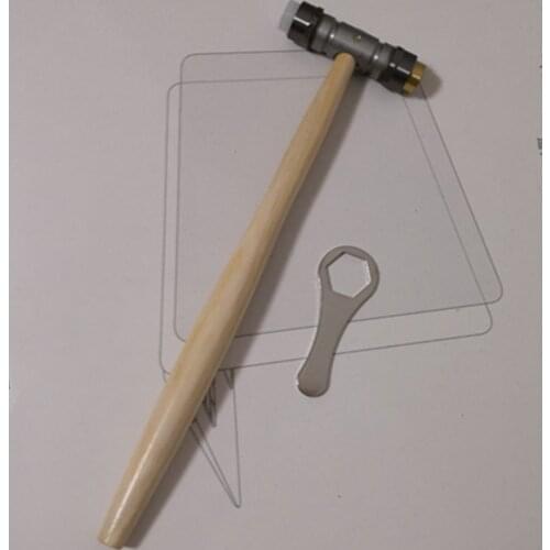 BERGEON 30417 two-head hammer brass and synthetic small Hammer Repair tools imported