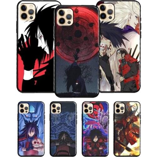 Uchiha M-Madara For iPhone 12 Pro Max Mini Cover TPU Phone Case For iPhone 11 Pro Max XS X XR 7 8 Plus SE