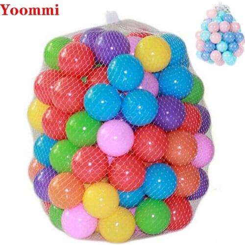 Kids Ocean Balls Pool Balls Children Playpen Balls Colorful Soft Stress Air Juggling Balls Baby Toy Balls Sensory Toys Ball Pits