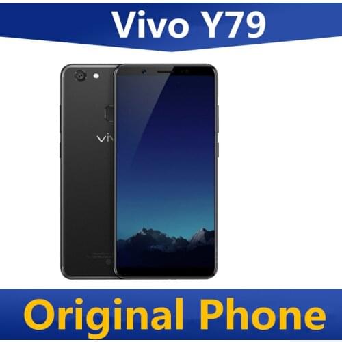 DHL Fast Delivery Vivo Y79 4G LTE Cell Phone 5.99" 1440x720 4GB RAM 64GB ROM 24.0MP Fingerprint Snapdragon 625 Octa Core Face ID